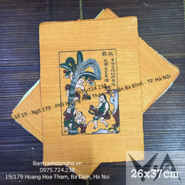 Tranh Đông Hồ Hứng Dừa